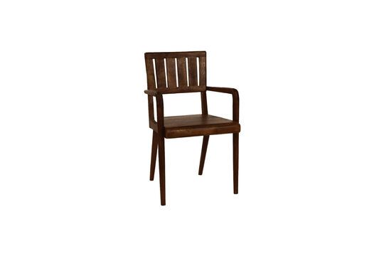 Kato dark wood chair Clipped