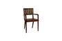 Miniature Kato dark wood chair Clipped