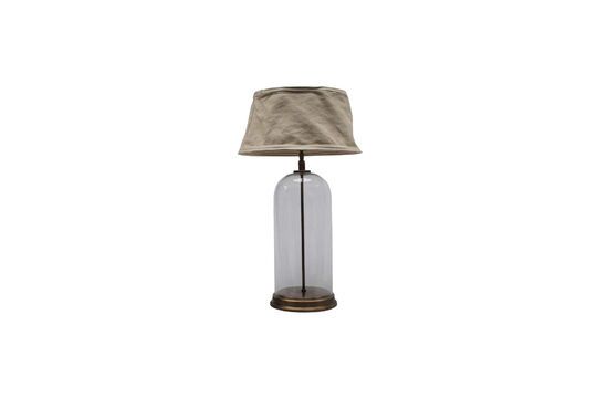 Kazan table lamp in clear glass Clipped