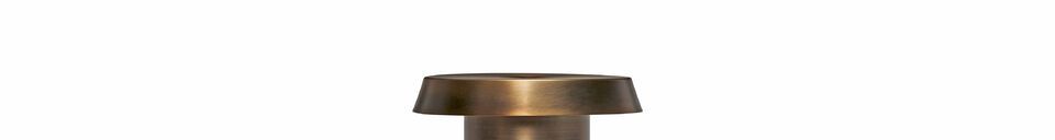 Material Details Keen brown metal table lamp