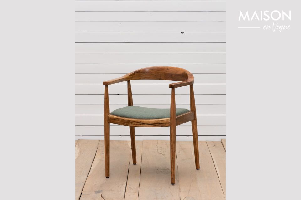 Kenzie dark wood chair Chehoma