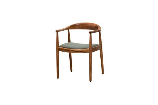 Kenzie dark wood chair Clipped