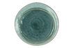 Miniature Kimo turquoise stoneware dinner plate 1