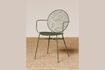 Miniature Klara green metal chair 1