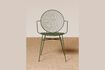 Miniature Klara green metal chair 2