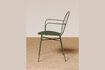 Miniature Klara green metal chair 4