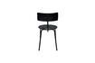 Miniature Koi black ash veneer chair 4