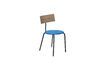 Miniature Koi blue ash veneer chair 1