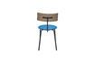 Miniature Koi blue ash veneer chair 6