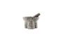 Miniature Kulti grey marble mortar Clipped