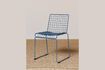 Miniature Kwadro blue metal chair 1