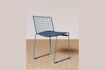 Miniature Kwadro blue metal chair 3