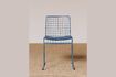 Miniature Kwadro blue metal chair 4