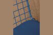 Miniature Kwadro blue metal chair 6