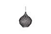 Miniature Large black Mesh metal suspension 3