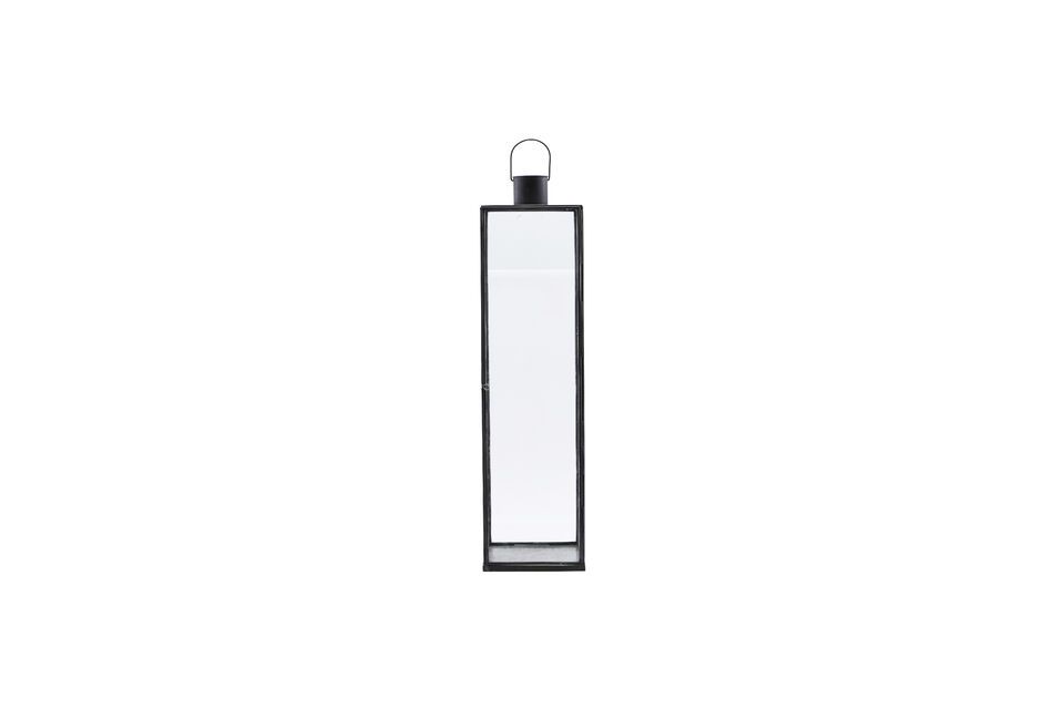 Large black metal lantern Narrow House Doctor