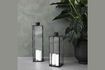 Miniature Large black metal lantern Narrow 2