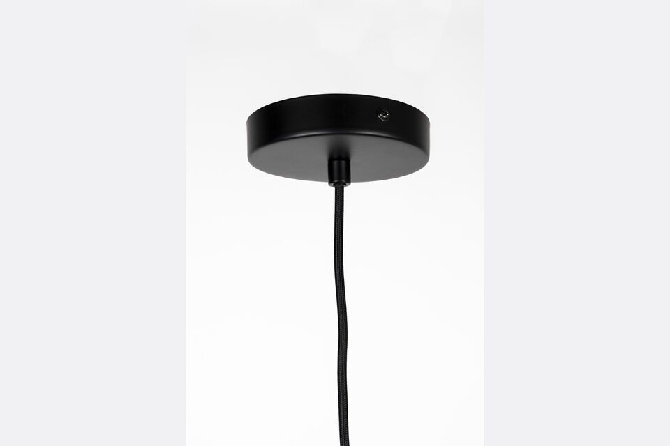 Large black rattan suspension Balance - 5