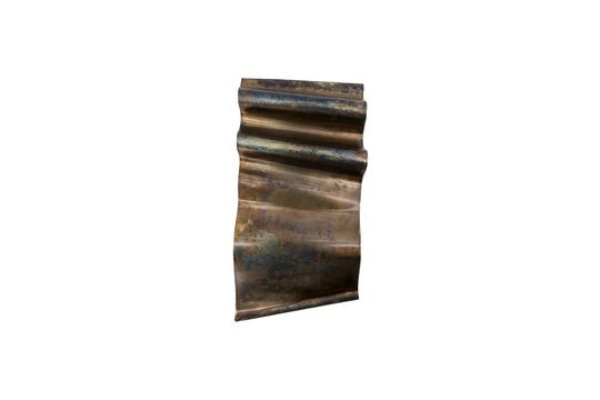 Large brown metal wall decoration Faha Clipped