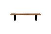 Miniature Large brown wooden bench Aka 1