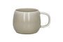 Miniature Large dark beige porcelain mug Biscotti Clipped