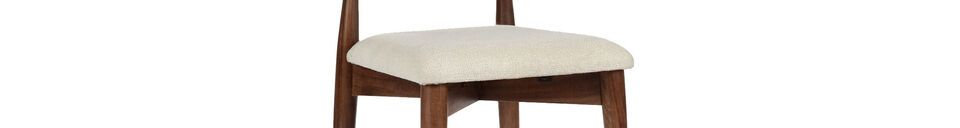 Material Details Large dark wood Mandela bar stool