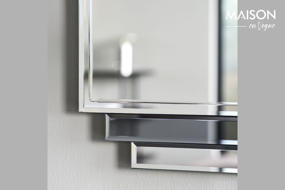 Discover the Deco grey mirrored mirror from House Doctor