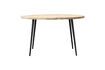 Miniature Large dining table in light wood Club 1