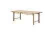 Miniature Large dining table in natural Sole bamboo 1