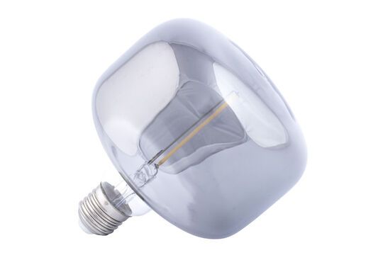 Large E27 LED bulb in dark glass Hazy Clipped