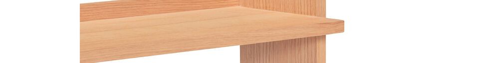 Material Details Large Forma light wood shelf