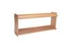 Miniature Large Forma light wood shelf 1