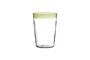 Miniature Large green glass water glass Tarifa Clipped