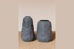 Miniature Large grey fiberglass pot Soignies 3