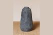 Miniature Large grey fiberglass pot Soignies 1