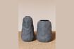 Miniature Large grey fiberglass pot Soignies 2