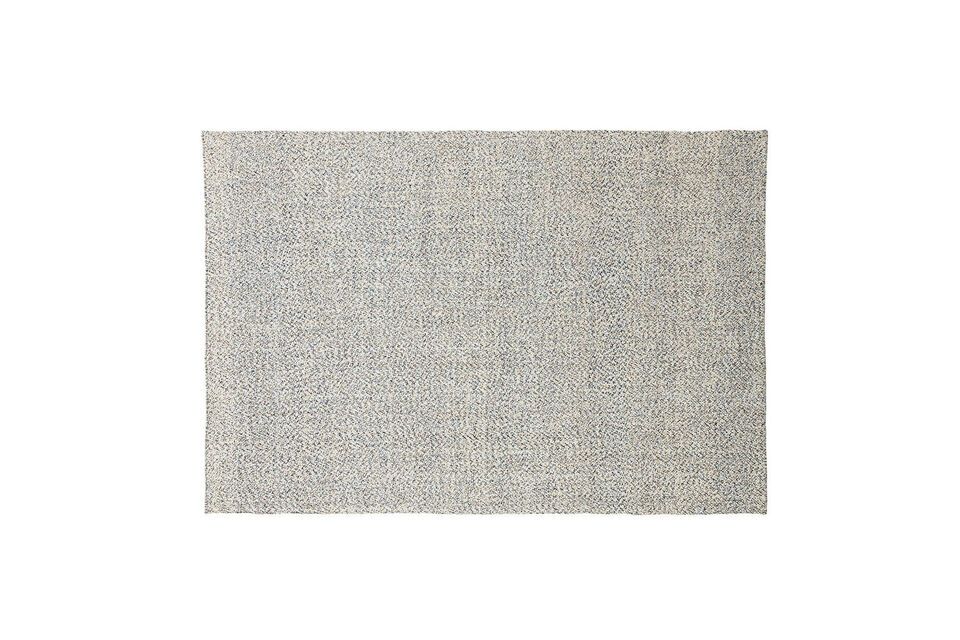 Large multicolored fabric rug 200x300 Polli Normann Copenhagen