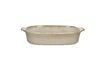 Miniature Large oven dish in beige Ascoli stoneware 1