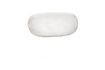 Miniature Large Pebble white clay outdoor stool 3