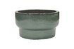 Miniature Large Terra green ceramic planter 1