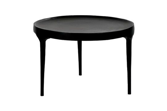 Large Trip black aluminum coffee table Clipped