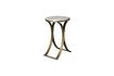 Miniature Larissa white marble side table 3