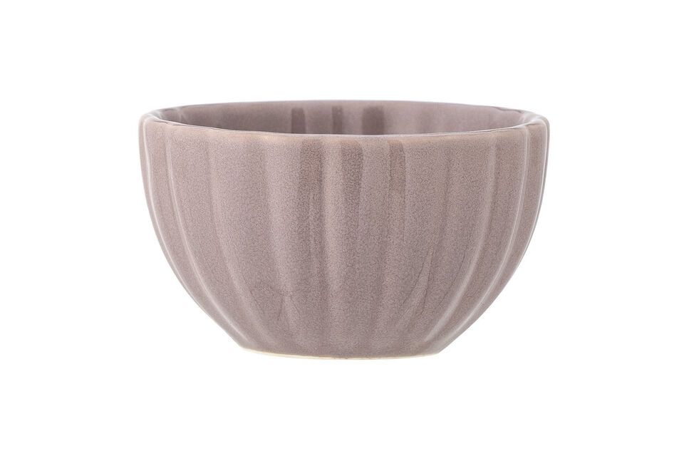 Latina pink stoneware bowl Bloomingville