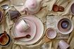 Miniature Latina pink stoneware bowl 4