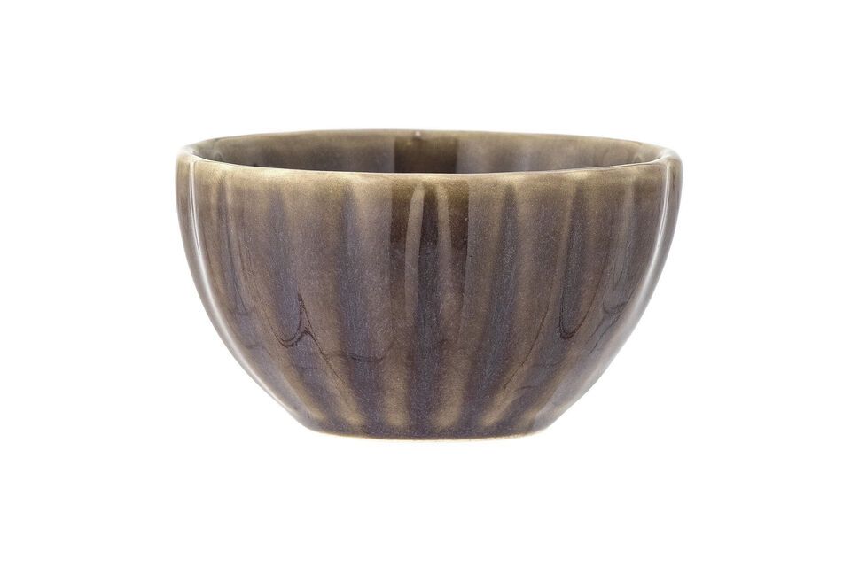 Latina purple stoneware bowl Bloomingville