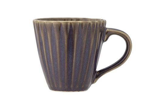 Latina purple stoneware mug Clipped