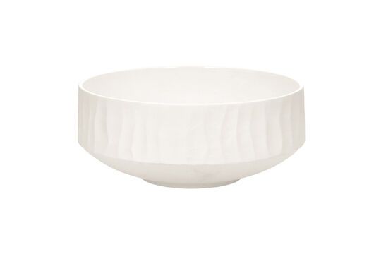 Leggero white porcelain cereal bowl Clipped