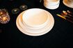 Miniature Leggero white porcelain dessert plate 7