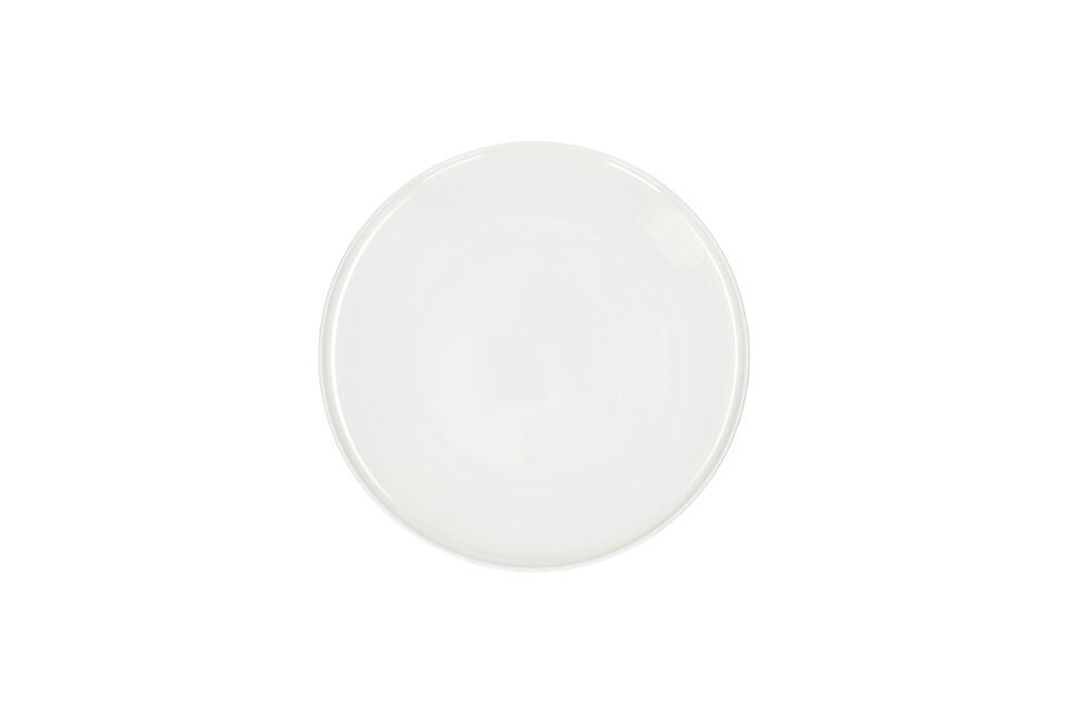 Leggero white porcelain dinner plate Pomax