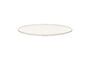 Miniature Leggero white porcelain dinner plate Clipped